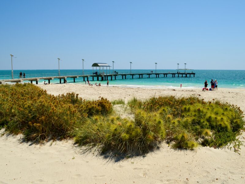 Jurien Bay and beach in Western Australia