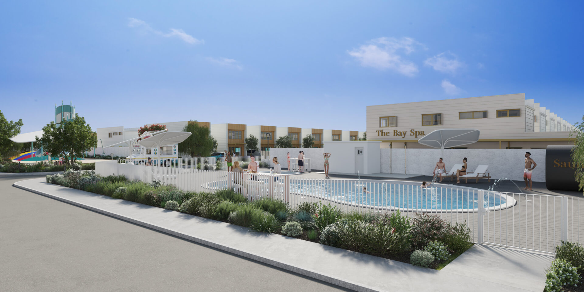 Jurien Bay - Swimming Pool and Spa and Playground