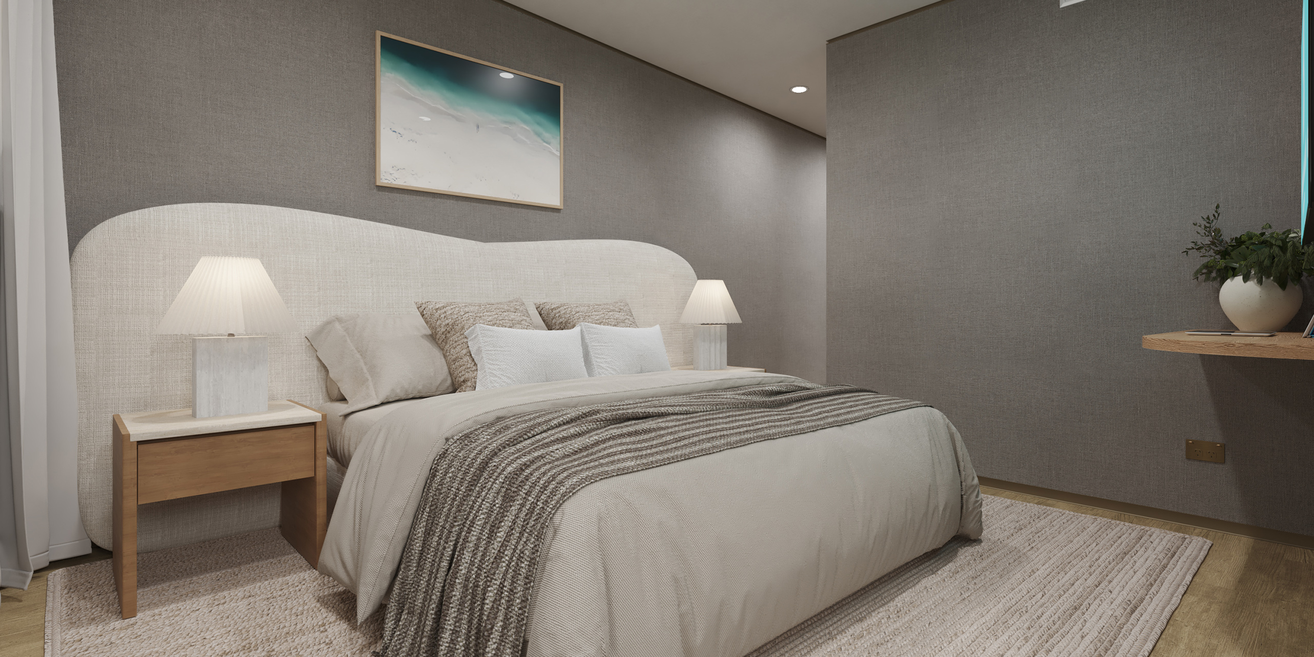 3 bed unit c master suite