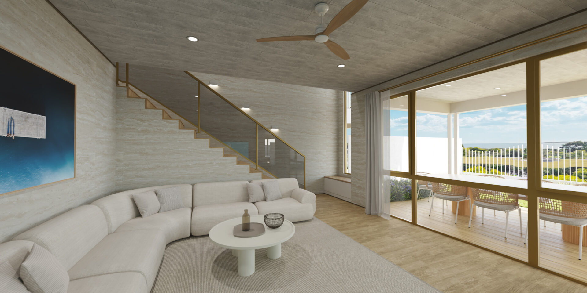 unit a living room grnd